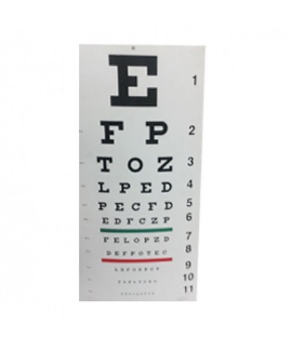 Abs Plastic Chart Acrilic (Unitech Vision)