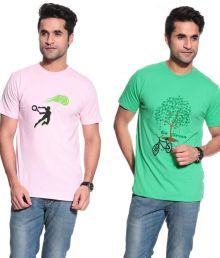 पॉश-7-गुलाबी-हरी-कॉम्बो