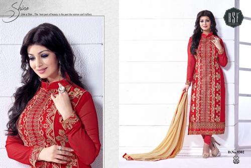 Red Trendy Salwar Kameez