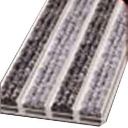 Entrance Door Mats - Durable Weather-Resistant Fibers, 24x36 Inches, Stylish Charcoal Grey Design