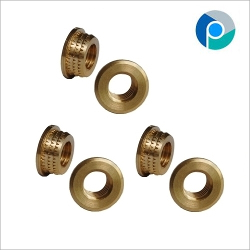 Brass Multi Micro Inserts - Free Cutting Brass, Round Shape with Precise Threading | Polished Finish, Ideal for Automotive and Electrical Industries