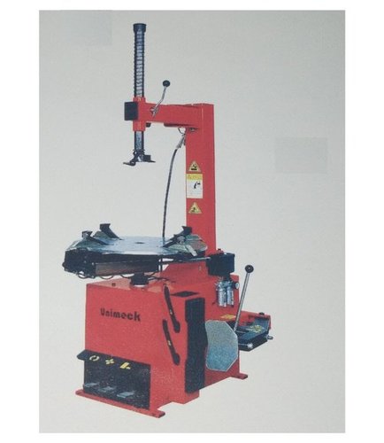 Semi Automatic Tyre Changer - Pneumatic, 0.75kw-1.1kw Motor | Heavy Duty, Red Design, 1 Year Warranty