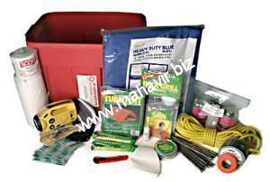 White Family Emergency Shelter Kits