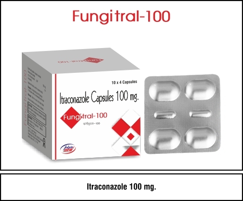 इट्राकोनाजोल 100 मिलीग्राम आवेदन: क्लिनिक