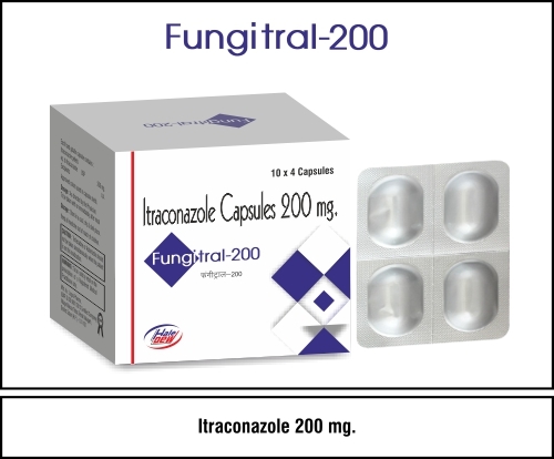 Itraconazole 200 Mg Application: Clinic