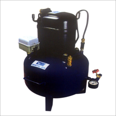 Black Dental Air Compressor