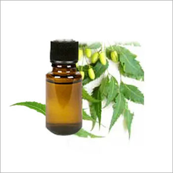 Green And Brown Neem Oil