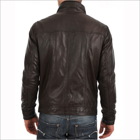 Black Leather Jackets - Leather, S-xxl, Black | Zipper Closure, Multiple Pockets, Polyester Lining, Comfortable Fit