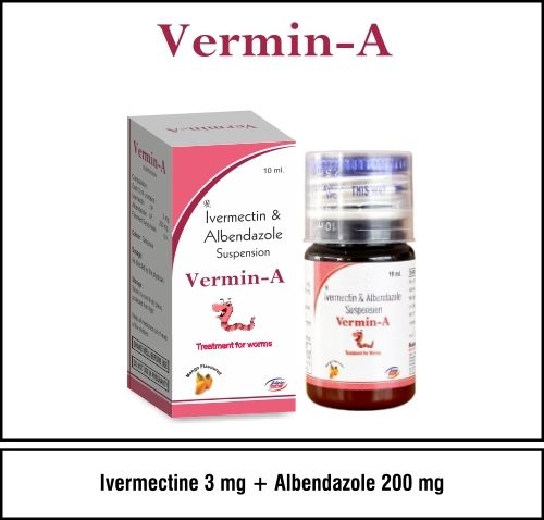 आइवरमेक्टिन 3 मिलीग्राम+ एल्बेंडाजोल 200 मिलीग्राम आवेदन: वायरस को नियंत्रित करें