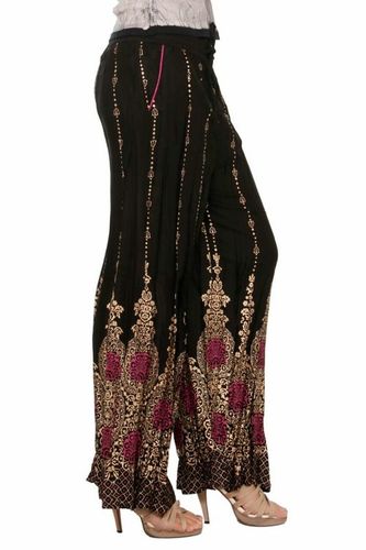 गोल्ड प्रिंट पलाज़ो