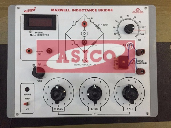 Maxwell Inductance Bridge - Precision Instrument For Accurate Electrical Measurements | Enhanced Measurement Accuracy, User-friendly Interface