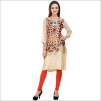 Designer Long Cotton Kurti