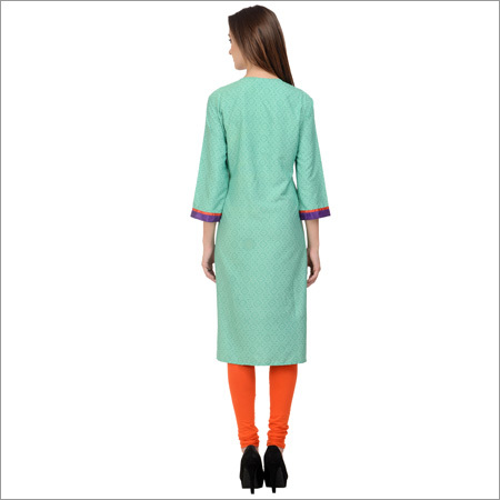 Embroidered Polyester Kurti
