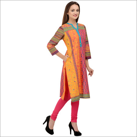 Multicolored Kurti