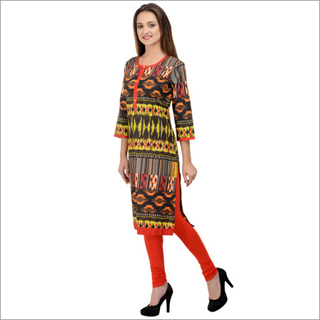 Multicolored Cotton Kurti