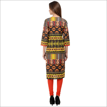 Multicolored Cotton Kurti