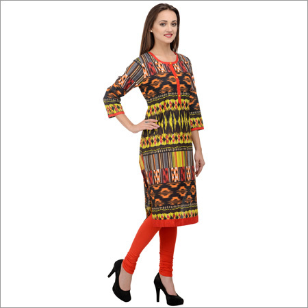 Multicolored Cotton Kurti