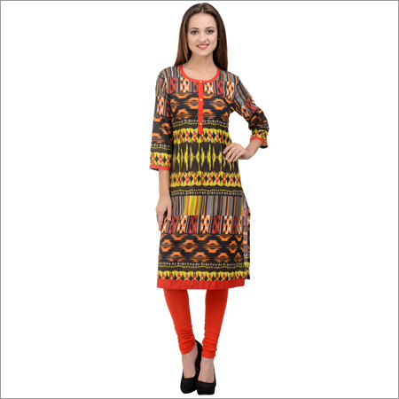 Multicolored Cotton Kurti