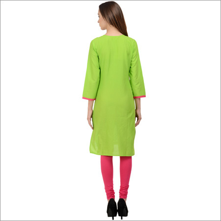 Embroidered Cotton Kurti