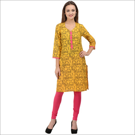 Printed Cottona Kurti