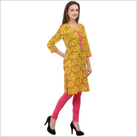 Printed Cottona Kurti