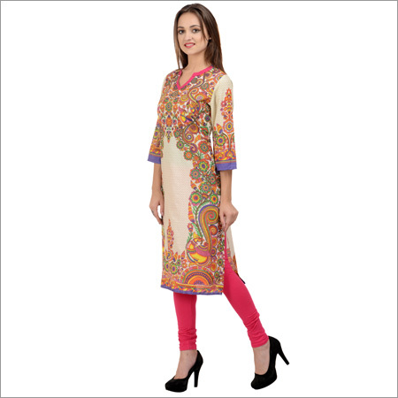 Printed Cottona Kurti