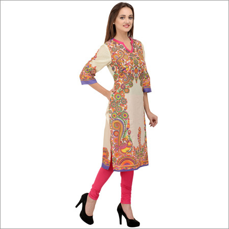 Printed Cottona Kurti