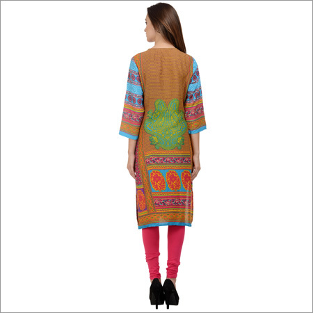 Printed Rayon Kurti