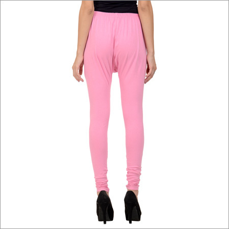 Light Pink Cotton Lycra Leggings
