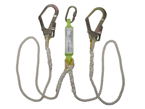 फोर्कड पॉलियामाइड रस्सी लैनयॉर्ड