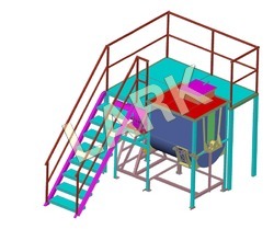 डबल रिबन स्क्रू मिक्सर