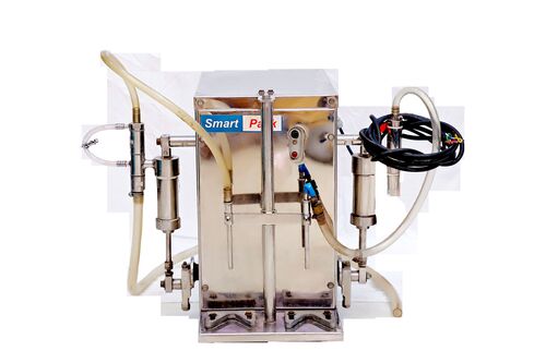 Semi Automatic Liquid Filling Machine - Stainless Steel, 640x755x680mm, Silver | High Efficiency, Simple Control, Low Noise, ECO Friendly, 50L Capacity