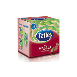 Flavoured Teas Masala - Red Box, 12 Tea Bags | Natural Taste, Antioxidant Rich, Winter Warmer, Perfect Gift