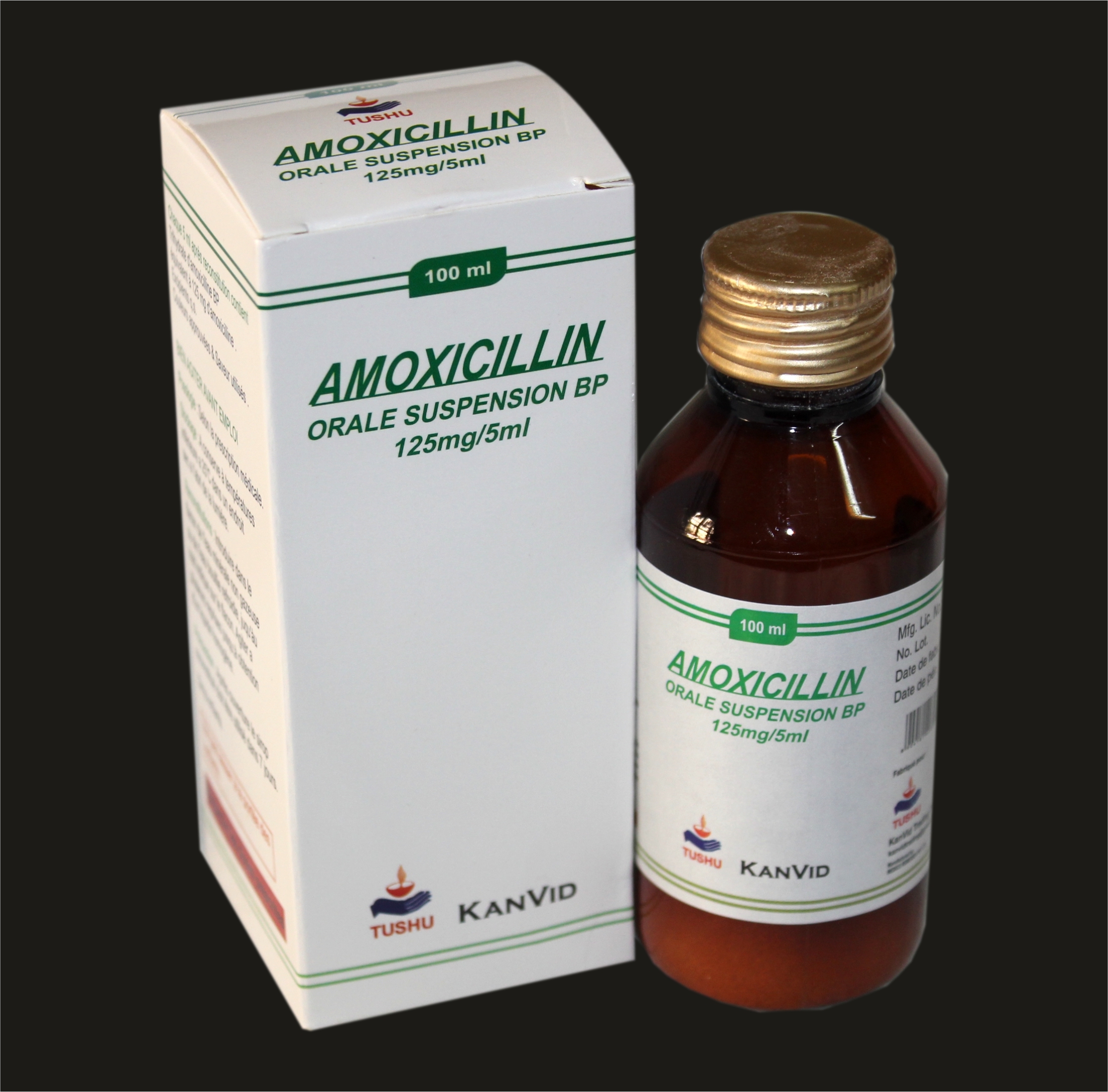 125mg Amoxicillin Dry Syrups Grade: Medicine Grade