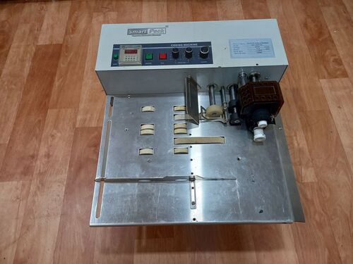 High Speed Batch Coding Machine - 440x465x300 mm, Stainless Steel Body, 180W Power | Automatic Operation, Bi-Directional Printing, 6-Month Warranty, Personalization Options
