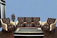 Printed Chenille Sofa Cover Destiny