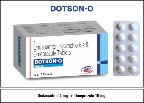 ओमेप्राज़ोल 10Mg + Ondansetron 4Mg आवेदन: अस्पताल और क्लिनिक