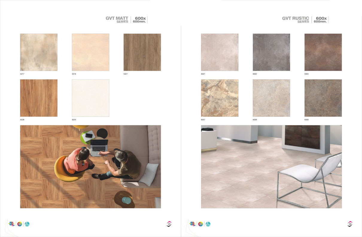 Light Color Porcelain Tiles