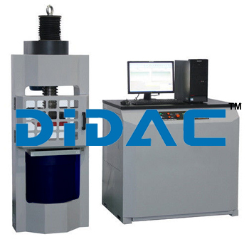 Microcomputer Control Compression Testing Machine - Color: Multicolor