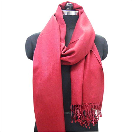 As Per Choice Solid Plain Silk Shawls