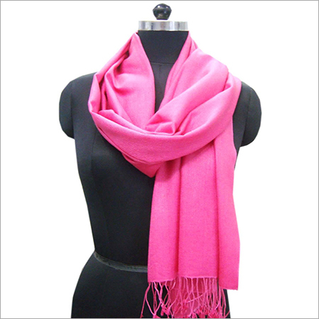 As Per Choice Solid Plain Silk Shawls