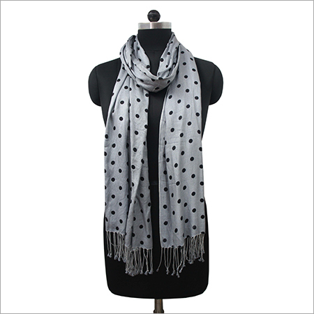 Printed Silk Shawls - 70x200 Cm , Pure Silk With Vibrant Printed Designs, Hand-made Fringe Closure For Women