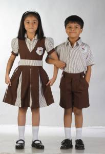 School Pleated Skirt Uniform Fabrics