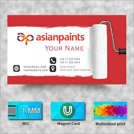 सिंगल साइडेड फ्रिज मैग्नेट कार्ड