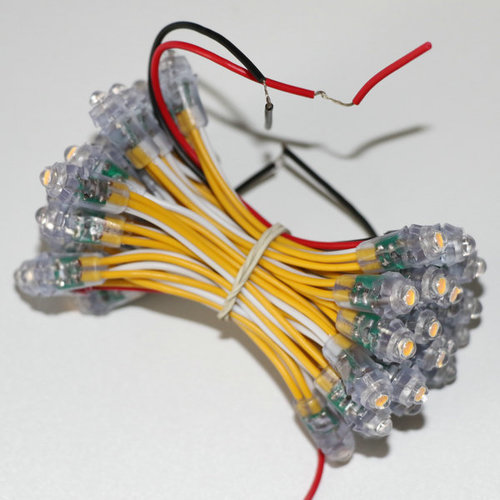 LED Pixel Light String 9MM Yellow