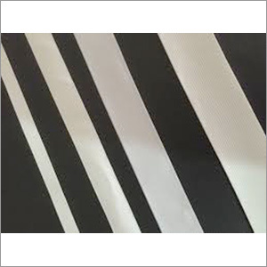 Elastic Tapes - Polyester Material, 25-52 Meter Length, White Color - Plain Type for Garment Usage