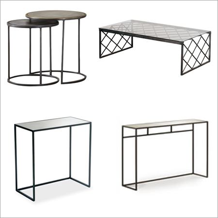 Moti Wrought Iron Console Table
