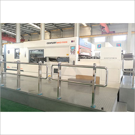 high speed automatic die cutting machine with stripping system