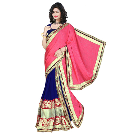 पार्टी वियर फैंसी साड़ी