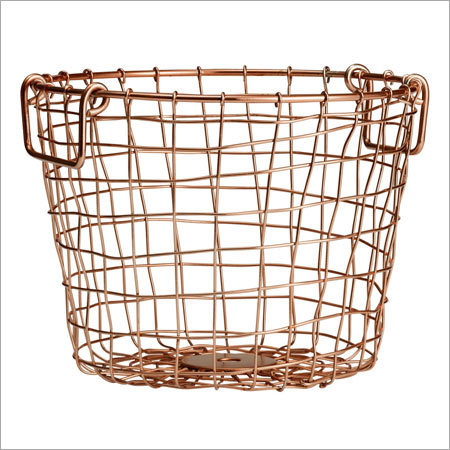 पर्यावरण के अनुकूल तांबे की टोकरी
